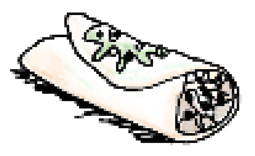 Picture of an enchilada